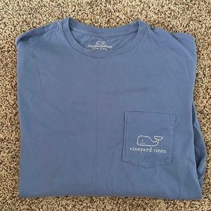 Long sleeve vineyard vines pocket tee